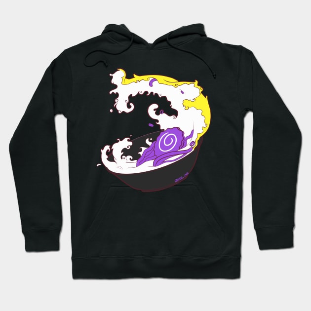 Pride Noodles - Nonbinary Hoodie by Hayde